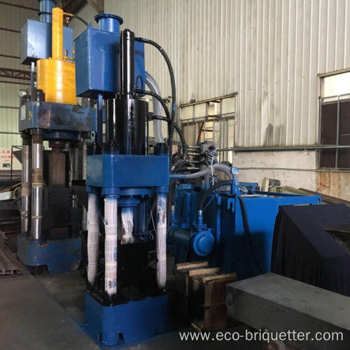 Aluminum Scrap Shavings Chips Briquette Machine